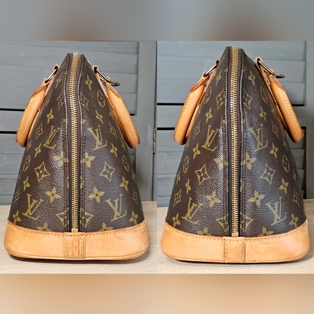 Authentic LOUIS VUITTON Monogram Alma PM Handbag - Picture 3 of 11